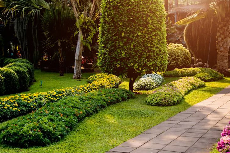 Landscape Garden at Orizzonte Baner Sus