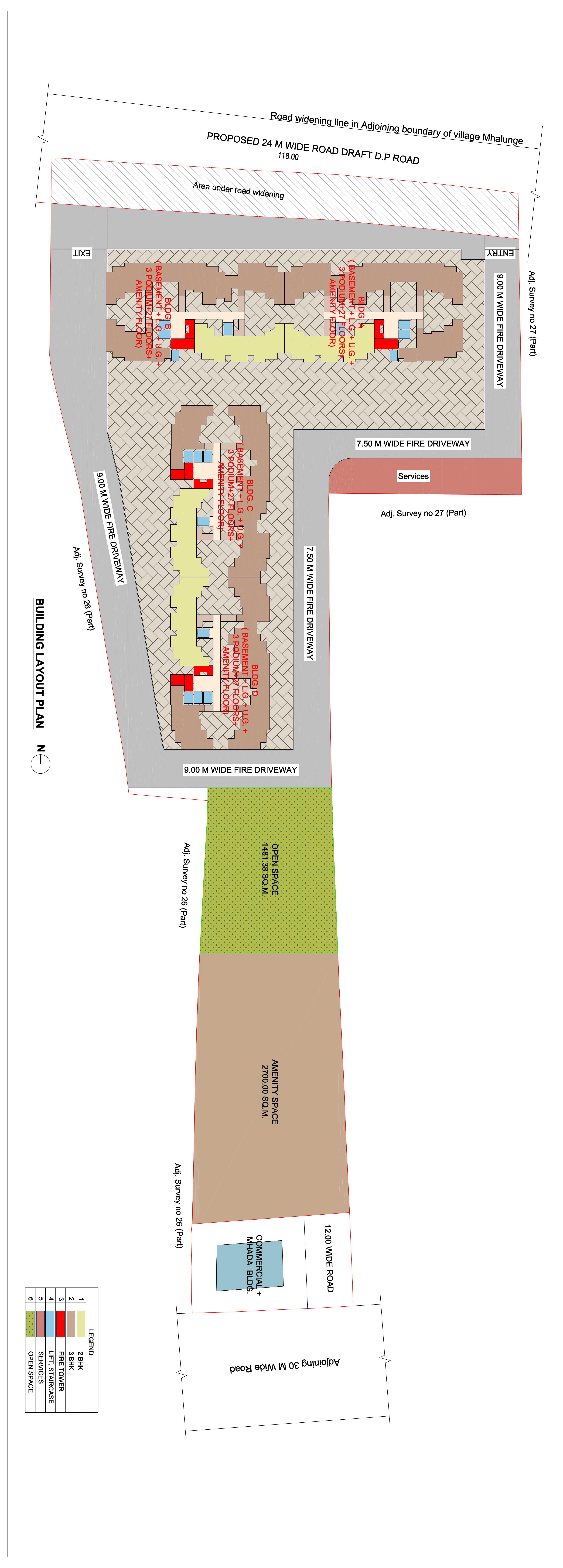Site layout codename horizon