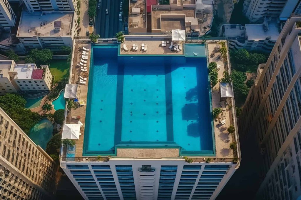 rooftop-infinity pool