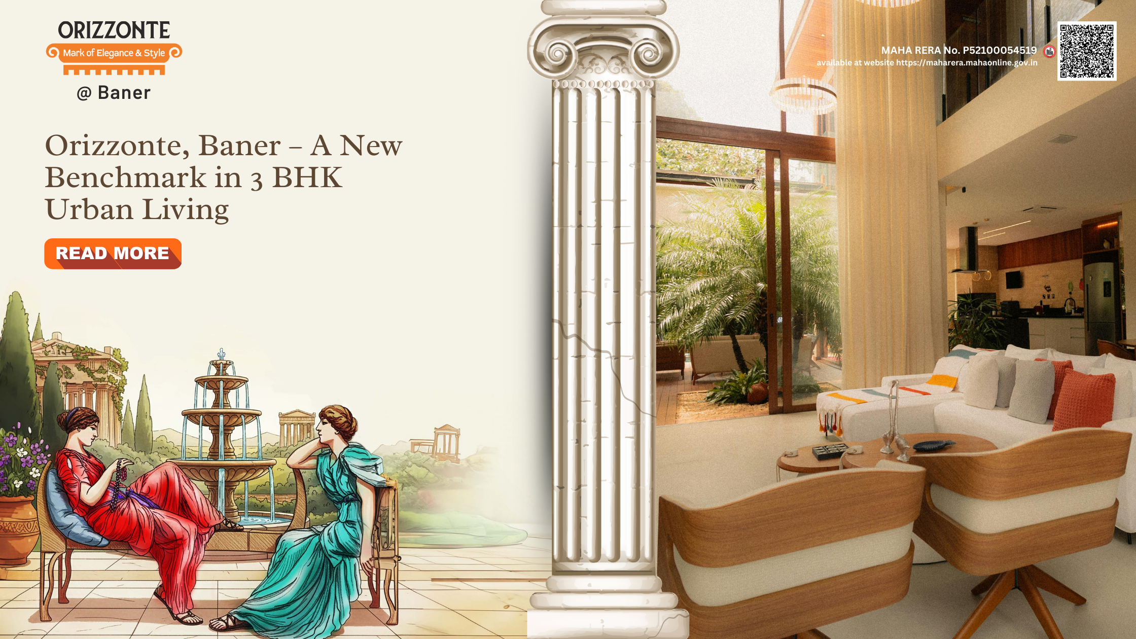 Orizzonte, Baner – A New Benchmark in 3 BHK Urban Living